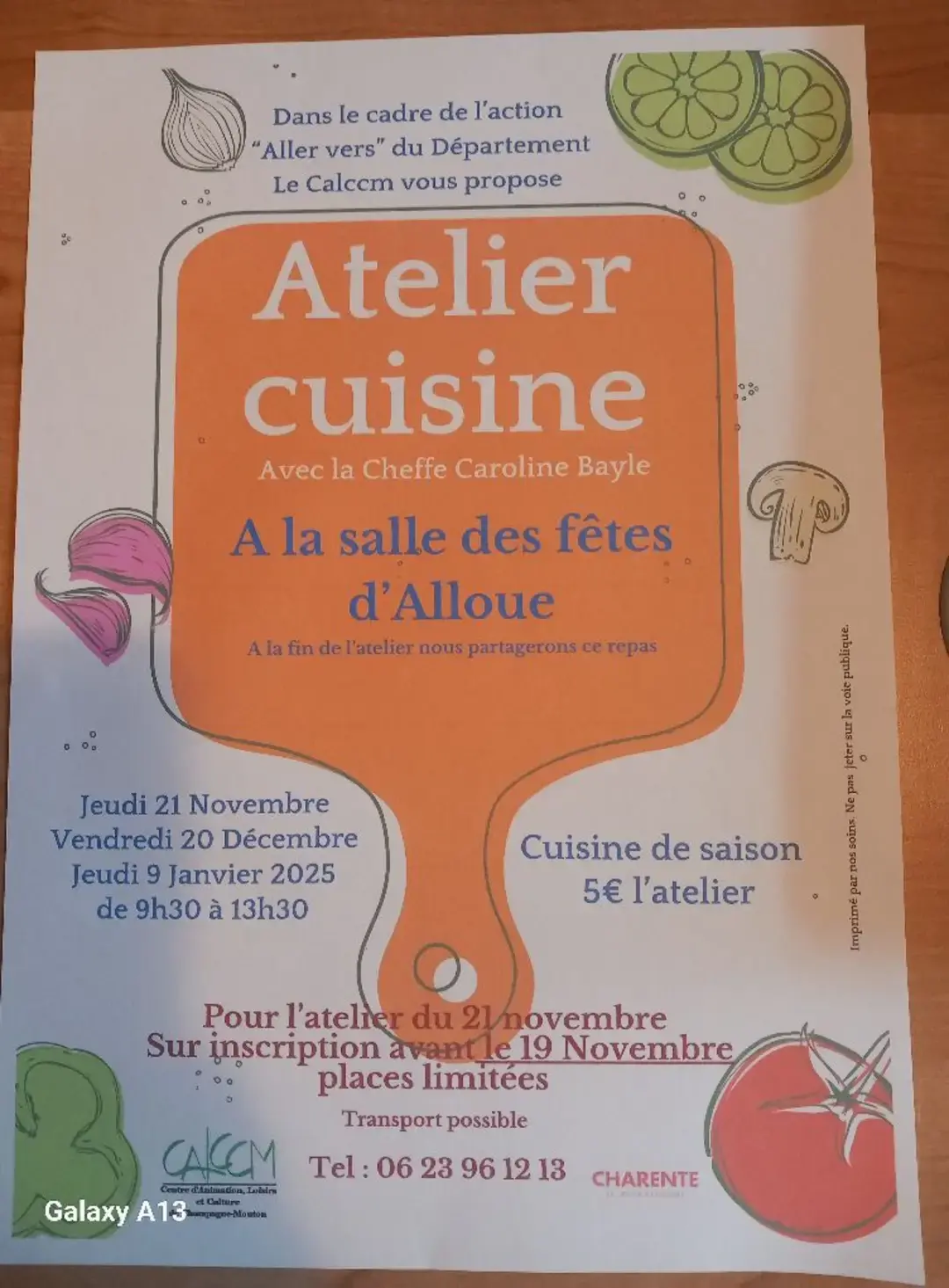 Atelier cuisine