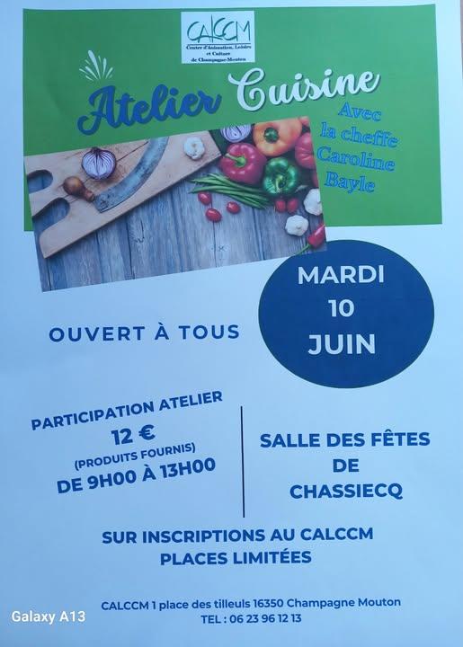 Cuisine 10 juin